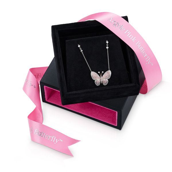 Limited Edition: The Argyle Pink™ Butterfly Pendant