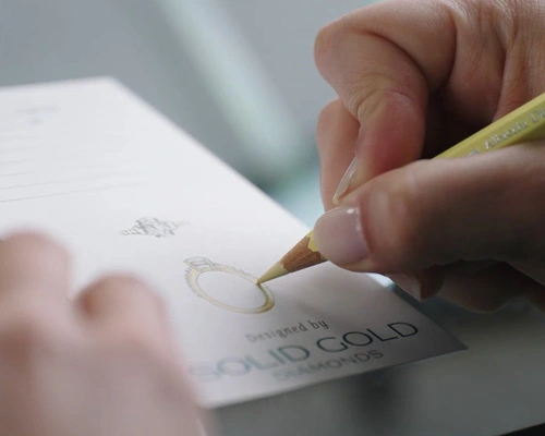 Custom Engagement Rings perth - Solid Gold Diamonds