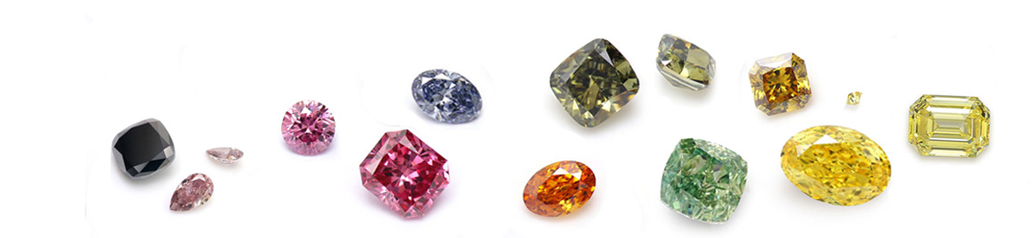 Information on natural fancy coloured diamonds