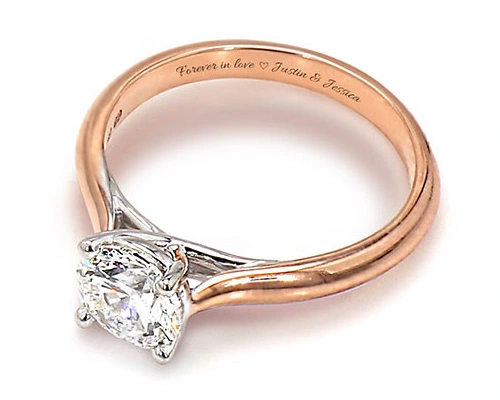 Personalised Jewellery Engraving perth - Solid Gold Diamonds