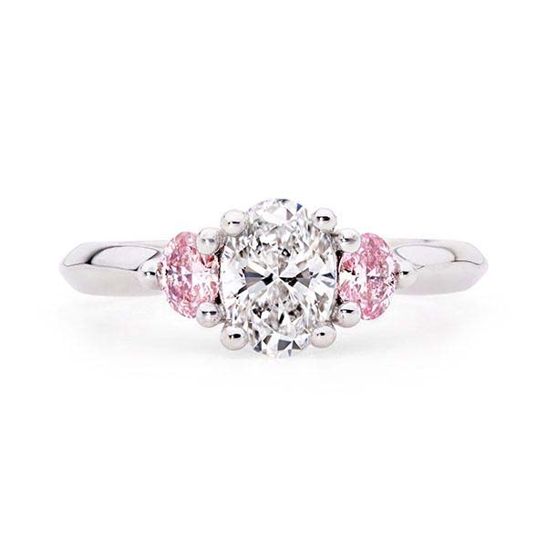 Trilogy Pink Diamond Ring Adelaide Perth