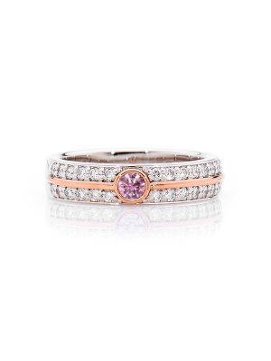  Argyle Pink Diamond Dress Ring