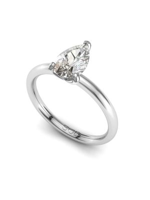  Classic Pear Solitaire Engagement Ring