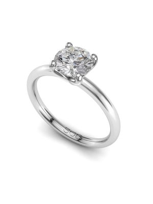  Classic Round Brilliant Solitaire Engagement Ring