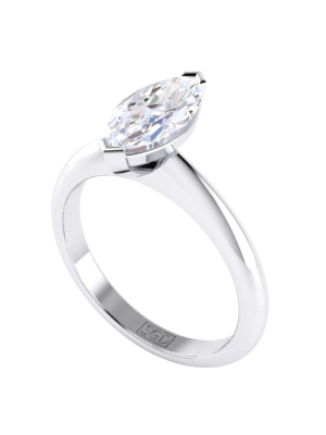  Marquise Cut Solitaire Ring