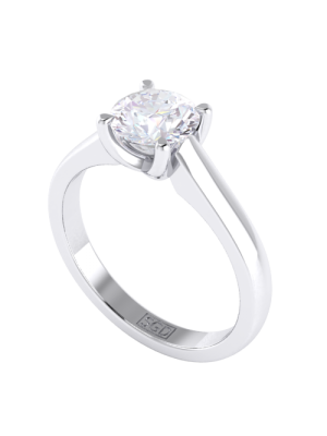  Open Gallery Four Claw Solitaire Diamond Engagement Ring
