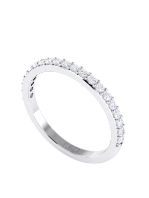  Classic Round Brilliant Cut Diamond Wedding Eternity Ring