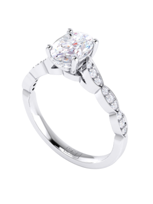  Oval Cut Multi Stone Ring