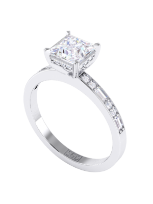  Princess Cut Diamond Ring