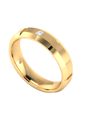  Princess Cut Diamond Mens Wedding Ring