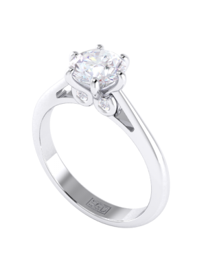  Elegant Solitaire Diamond Engagement Ring