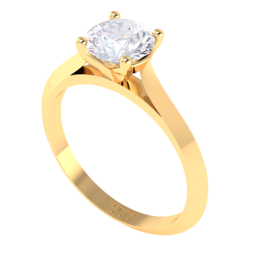 Claw Set Solitaire Ring