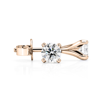 Classic Four Claw Diamond Stud Earrings