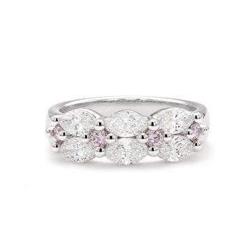 Marquise & Argyle Pink Diamond Ring