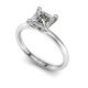 Classic Princess Solitaire Engagement Ring