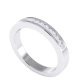 Channel Set Round Brilliant Cut Diamond Wedding Eternity Band