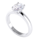 Oval Cut Solitaire Ring