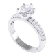 Oval Cut Diamond Engagement Ring