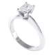 Solitaire Radiant Cut Diamond Ring