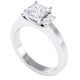 Princess Cut Engagement Ring
