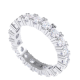 Claw Set Diamond Eternity Ring