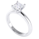 Princess Cut Solitaire Diamond Engagement Ring