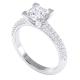 Princess Cut Engagement Ring