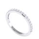 Classic Round Brilliant Cut Diamond Wedding Eternity Ring