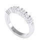 Classic Round Brilliant Cut Diamond Wedding Eternity Ring