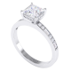 Princess Cut Diamond Ring