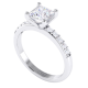 Princess Cut Diamond Engagement Ring