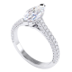 Marquise Cut Diamond Ring