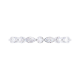 Marquise and Round Diamond Wedding Eternity Ring