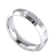 Princess Cut Diamond Mens Wedding Ring