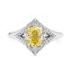 Ellendale Oval Yellow Diamond Engagement Ring