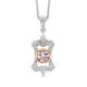 Argyle Pink Diamond Sunset Radiance Pendant Necklace