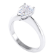 Exquisite Pear Cut Diamond Engagement Ring