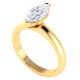 Marquise Diamond Solitaire Ring