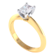 Classic Emerald Cut Solitaire Diamond Engagement Ring