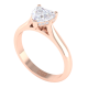 Heart Shape Diamond Engagement Ring