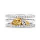 Yellow Diamond Dress Ring
