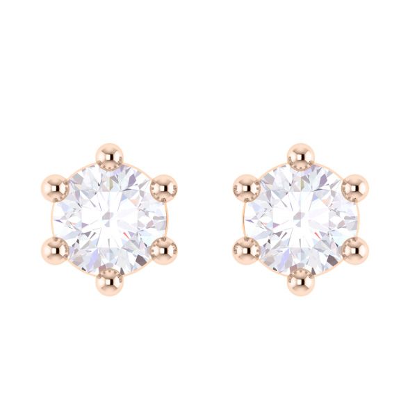 Price of half carat diamond earrings 2025