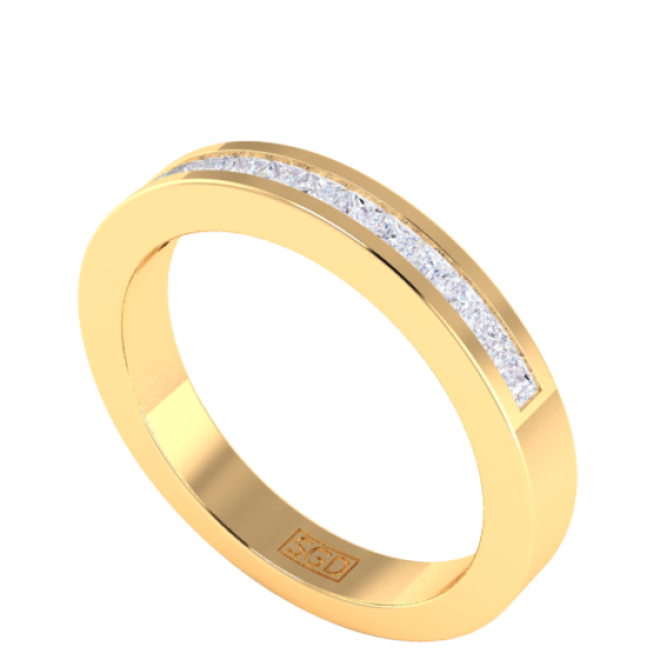 Princess channel set wedding band online