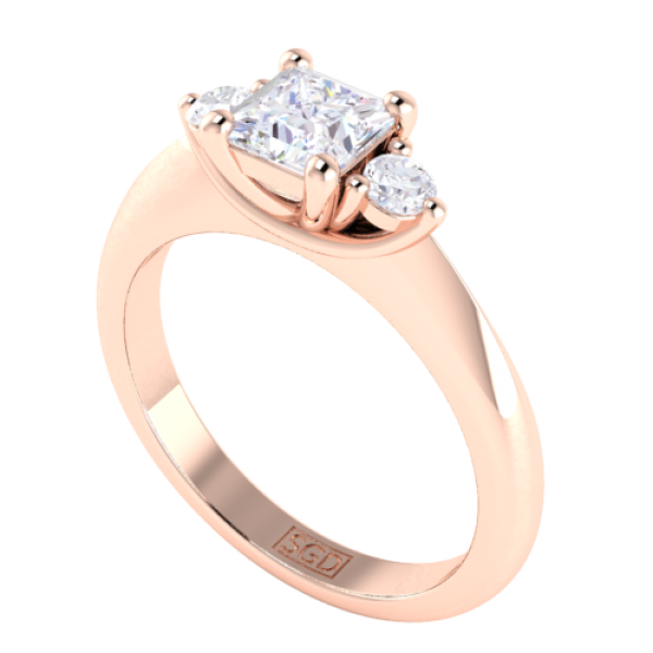 Princess Cut Diamond Ring