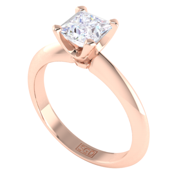 Princess Cut Diamond Engagement Ring