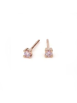  Argyle Pink Diamond Petite Stud Earrings
