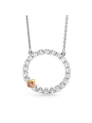  Circle Of Life Diamond Pendant Necklace