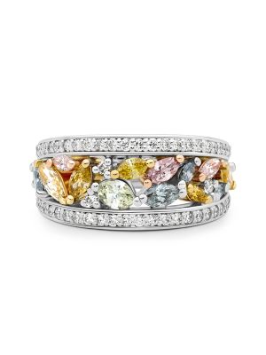 Coloured hotsell diamond jewellery