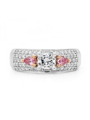  Argyle Pink Diamond Dress Ring