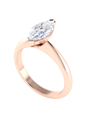  Marquise Cut Solitaire Ring